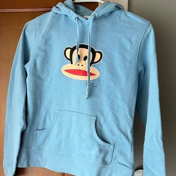 Paul Frank Tops Paul Frank Light Blue Long Sleeve Hooded